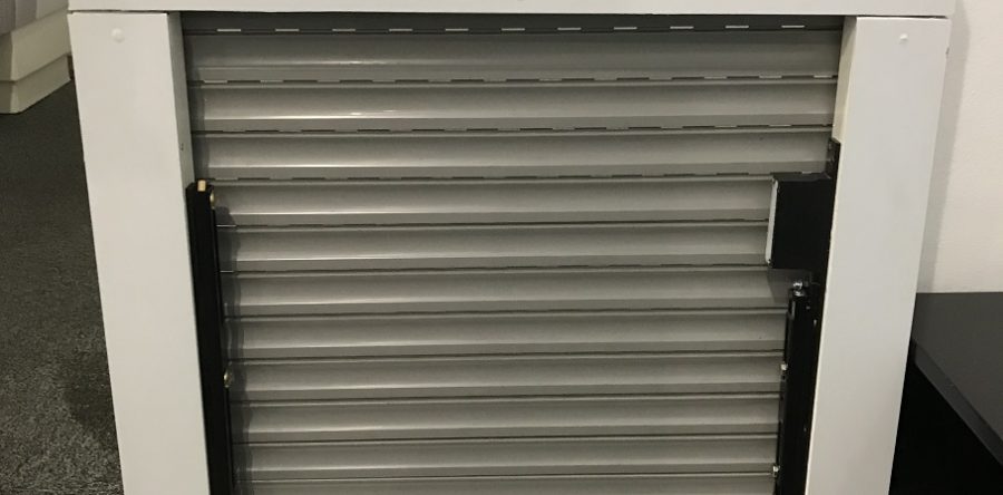 Persianas de aluminio para puertas