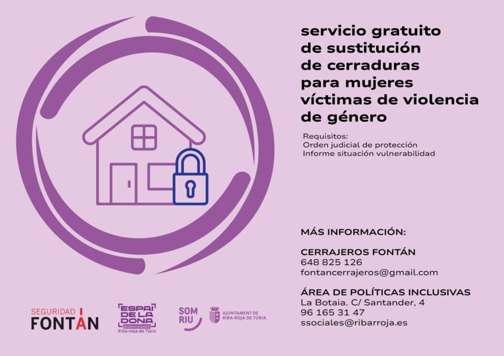 viogen carteleria ribarroja cerrajero fontan violencia de genero